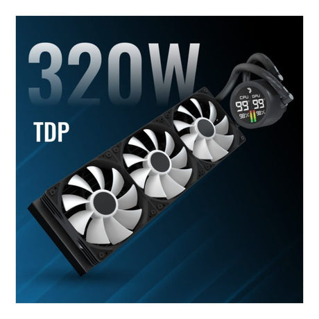 AeroCool Abyss L360 360mm ARGB CPU Liquid Cooler White ACLA-AD36117.21