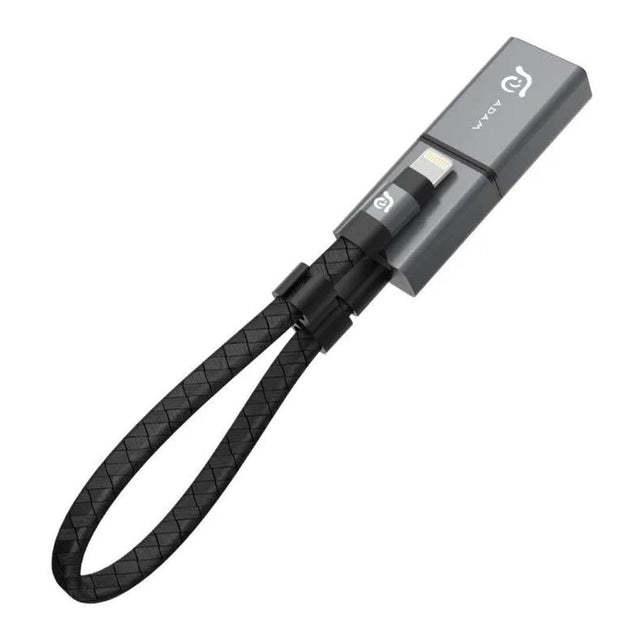 Adam Elements iKlips Wizard 2-in-1 Lightning MicroSD Card Reader Grey ACRAD0GWIZDGY