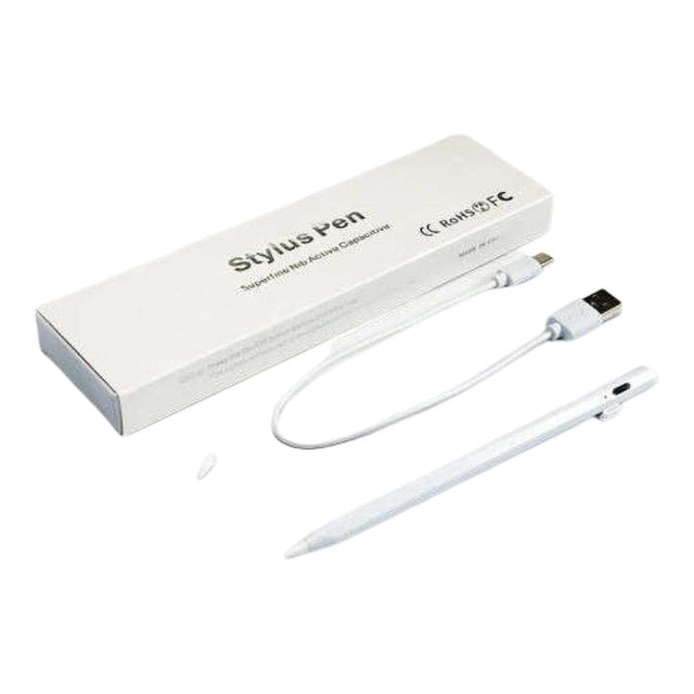 RuggEX Superfine Nib Active Capacitive Stylus Pen White ACT-CAP-PEN