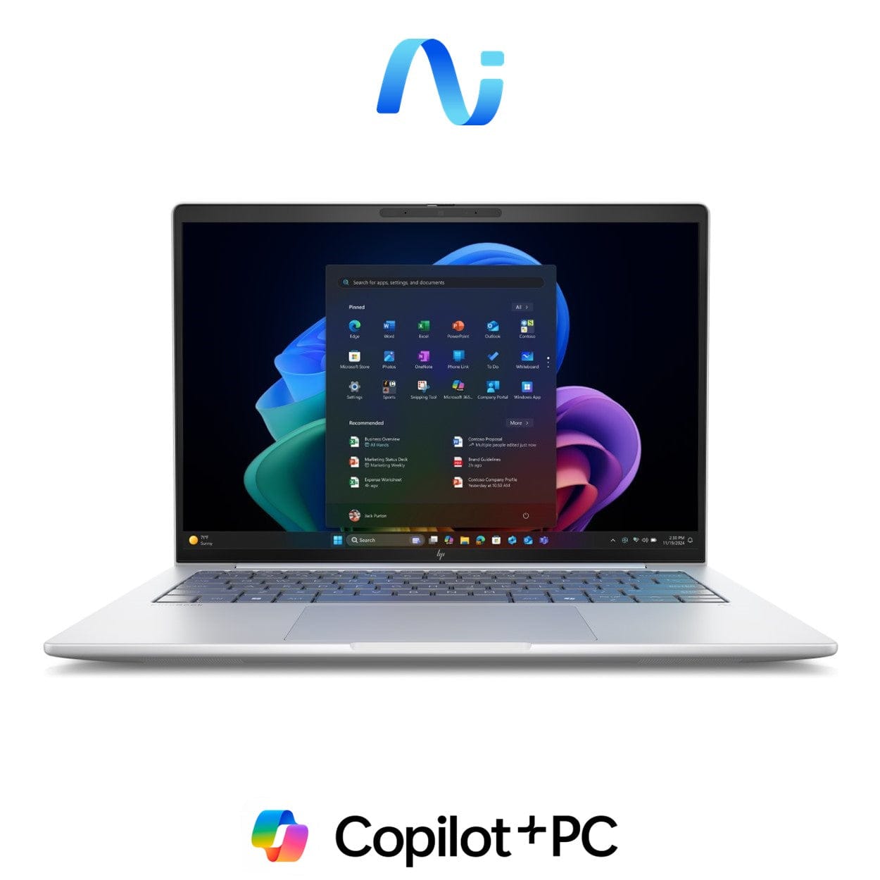 HP EliteBook 8 G1i 16-inch 2.5K Next Gen AI Laptop - Intel Core