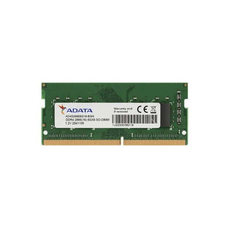 ADATA 8GB DDR4 2666Mhz SO-DIMM Memory Module AD4S26668G19-BGN