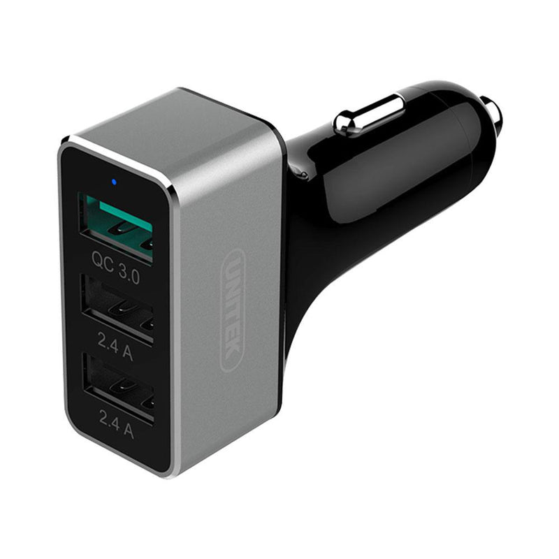 Unitek Y-P530C 3-port USB Car Charger Black ADA-CAR-3P-USB-CHARG