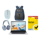 Acer ETBook e10 AMD Ryzen 3 14-inch Win 11 Home Laptop and Mens Bundle - Blue