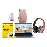 Acer ETBook e10 AMD Ryzen 3 14-inch Win 11 Home Laptop and Ladies Bundle - Pienk