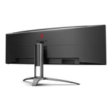 AOC AGON AG493UCX2 48.8-inch 5120 x 1440px Dual-QHD 32:9 165Hz 1ms Freesync Premium Pro WLED VA Curved Gaming Monitor