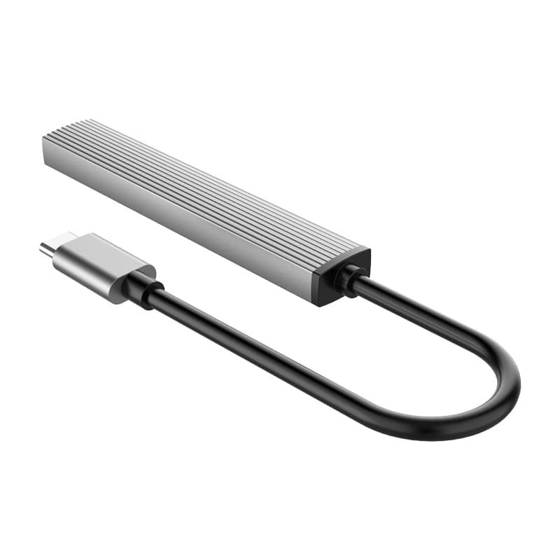 Orico Type-C to 4-port USB2.0 Hub AH-13-GY-BP