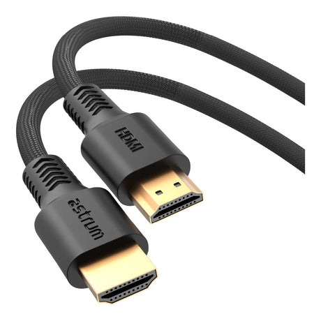 Astrum 2m HD20B Male to Male Braided HDMI Cable Black AHD20B02B