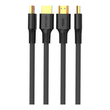 Astrum 5m HD20B Male to Male Braided HDMI Cable Black AHD20B05B
