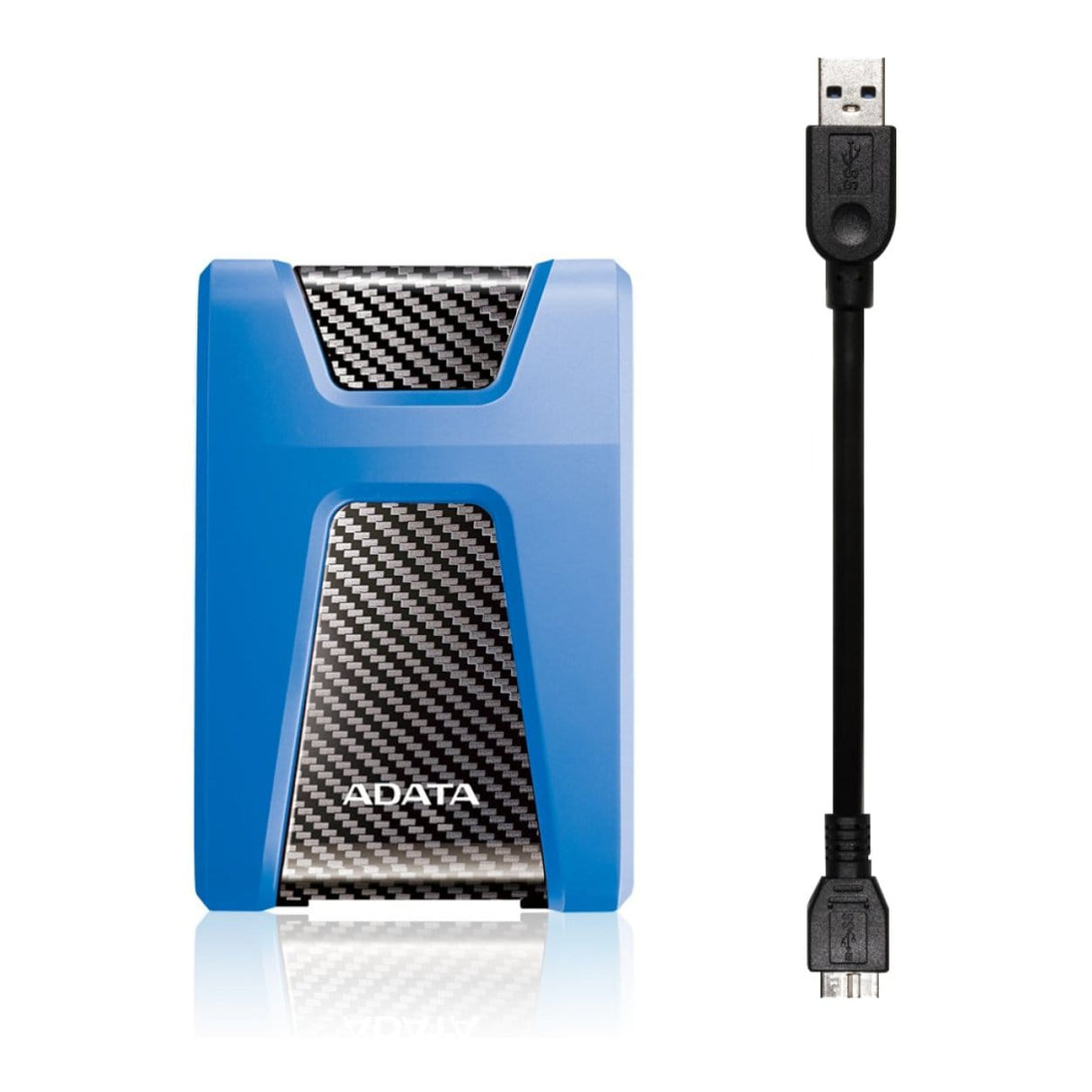 ADATA HD650 2.5-inch 1TB Blue External Hard Drive AHD650-1TU31-CBL