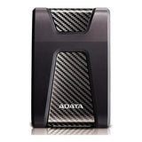 ADATA HD650 2.5-inch 4TB USB 3.2 Gen 1 Black Carbon External Hard Drive AHD650-4TU31-CBK