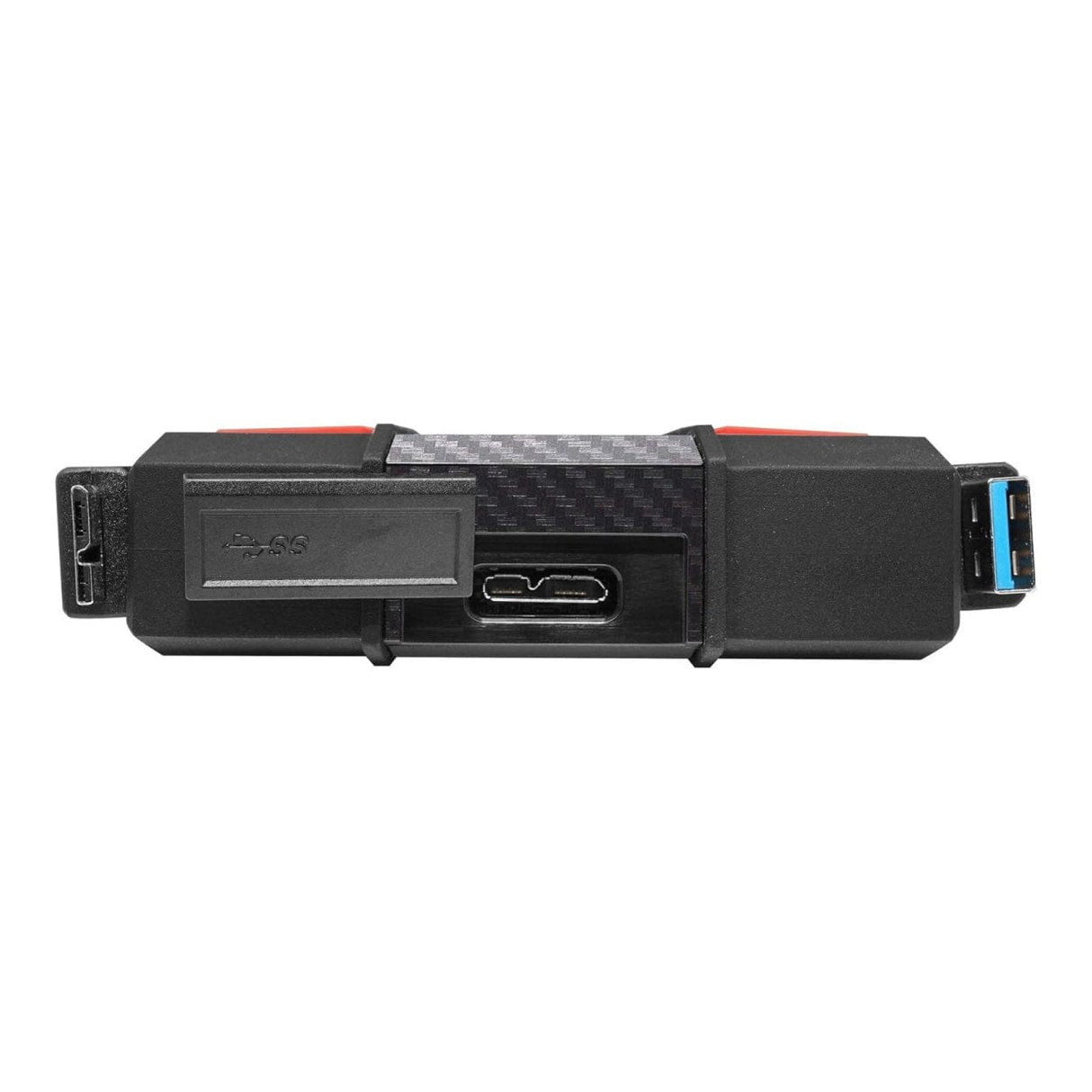 ADATA HD710 Pro 2.5-inch 1TB USB 3.2 Black and Red External Hard Drive AHD710P-1TU31-CRD