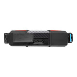 ADATA HD710 Pro 2.5-inch 2TB USB 3.2 Black and Red External Hard Drive AHD710P-2TU31-CRD
