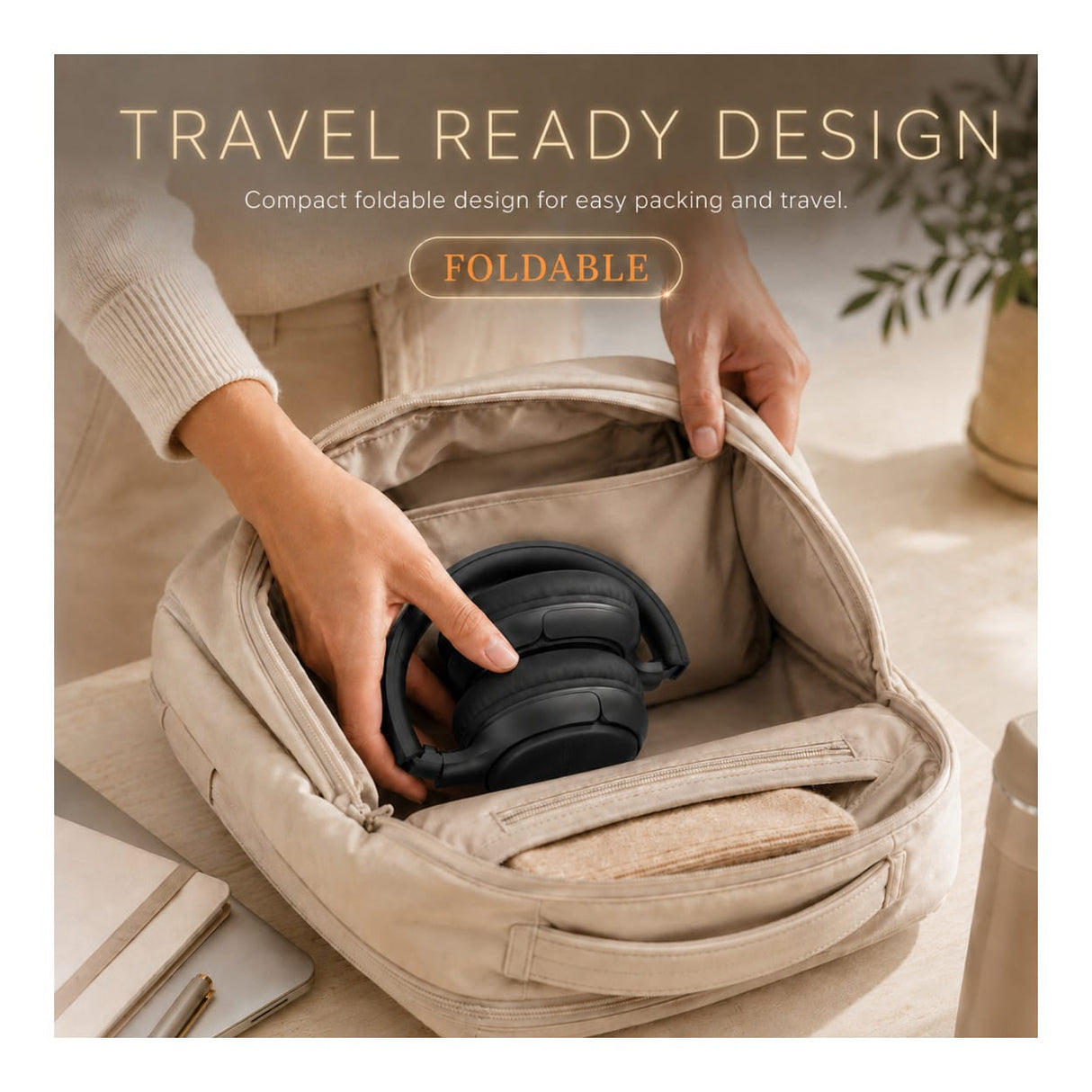 Astrum Ease Go ENC Wireless Headphone AHDEGOB