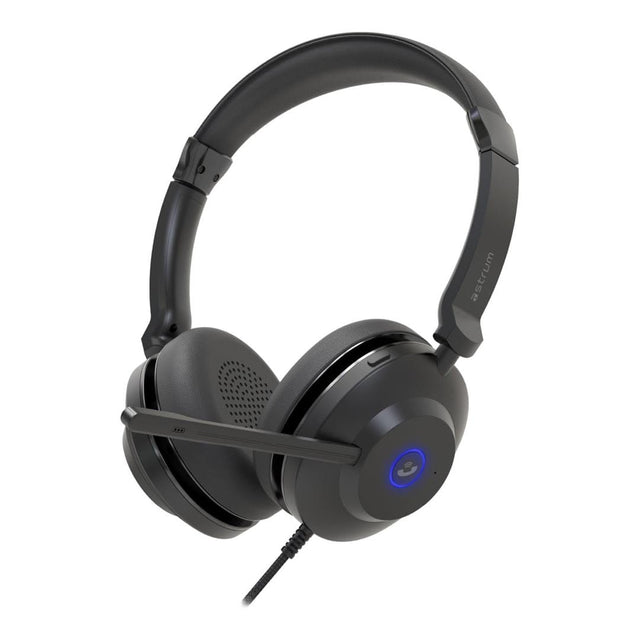 Astrum TALKPRO10 On-ear Wired USB Headset Black AHDUTP10B