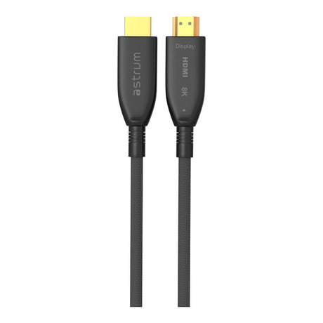 Astrum HFO21 HDMI 2.1 Fibre Optic Cable 8K 60Hz 48Gbps 20m Black AHFO2120B