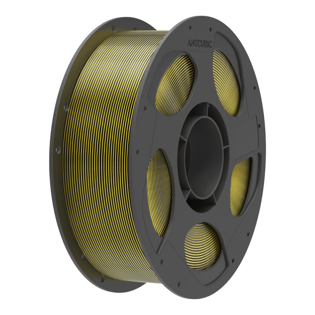 Anycubic PLA Silk Dual Filament 1Kg - Black Gold AHSC07-10
