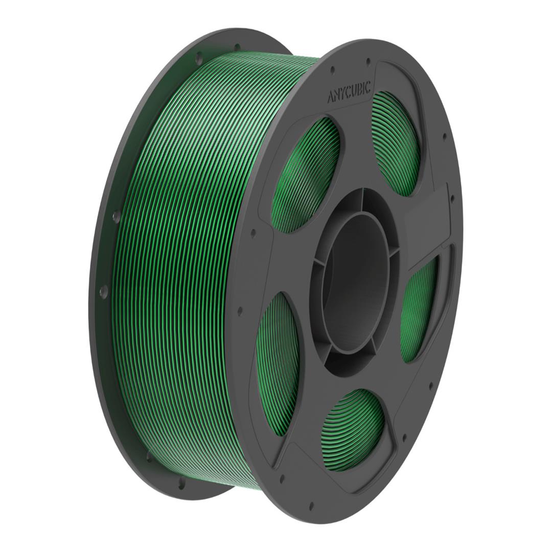 Anycubic PLA Silk Dual Filament 1Kg - Black Green AHSC09-10