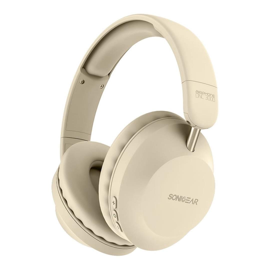 SonicGear Airphone DNC 3000 Wireless ANC Headset Cream AIRPHONEDNC3000CRM