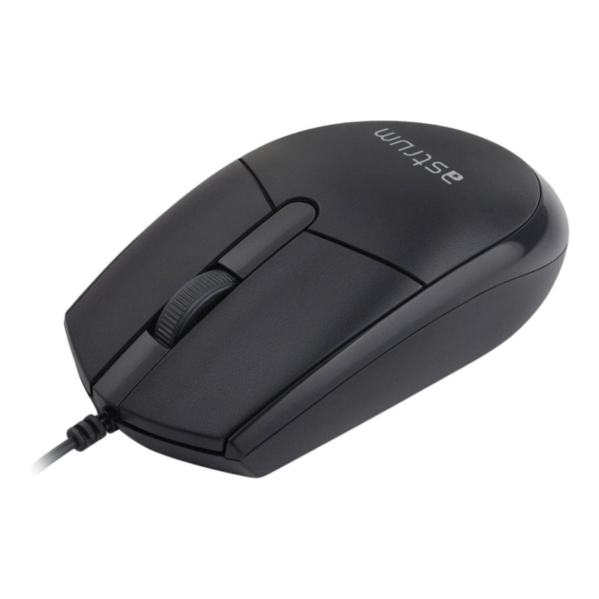 Astrum Wired USB Keyboard with 4-Button Optical Mouse Combo Black AKCW080BUS
