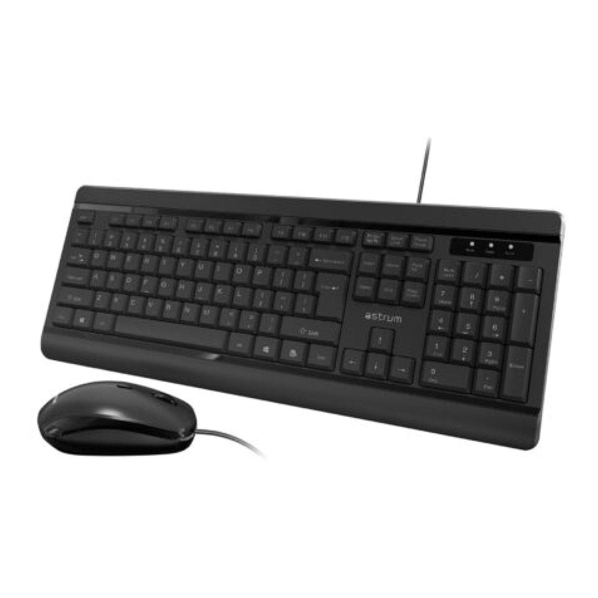 Astrum KCX100 2.4GHz 1600dpi Deskset Wireless Keyboard and Mouse Combo Black AKCX100BUS