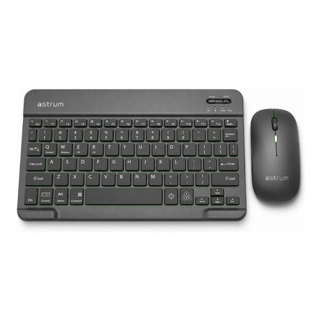 Astrum KCX60T Mini Bluetooth Keyboard and Dual-Mode Wireless Mouse Combo RGB Black AKCX60TB