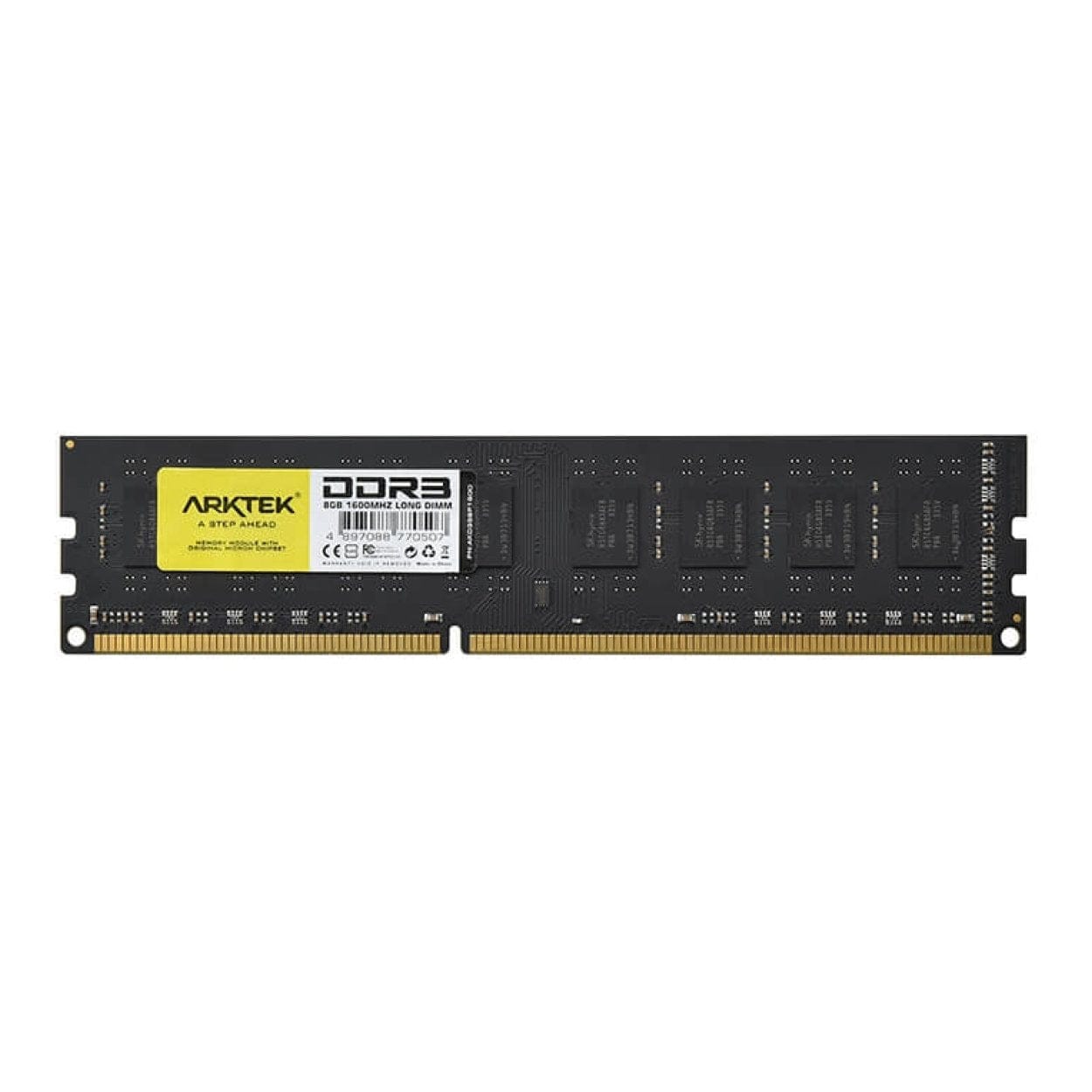 Arktek AKD3S8P1600 Memory Module 8GB DDR3 1600MHz – FirstShop