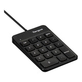 Targus AKP13GL Wired Numeric Keypad Black