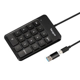 Targus AKP13GL Wired Numeric Keypad Black