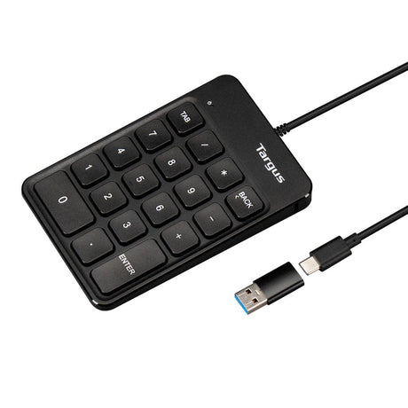 Targus AKP13GL Wired Numeric Keypad Black