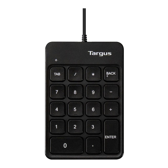 Targus AKP13GL Wired Numeric Keypad Black