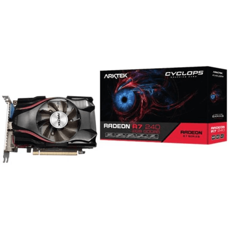 Amd Radeon R7 240 Point Color Arktek AMD Radeon R7 240 2GB GDDR5 Graphics Card AKR240D5S2GH1 – FirstShop