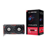 Arktek AMD Radeon RX 7600XT 8GB GDDR6 Graphics Card AKR7600XTD6S8GH1