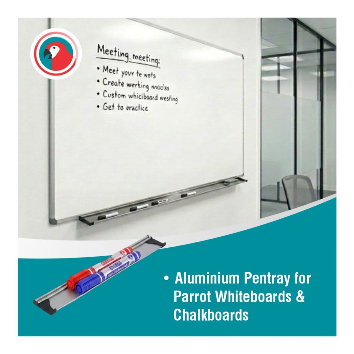 Parrot 1350mm Pentray for 1500mm Presentation Board AL0110B