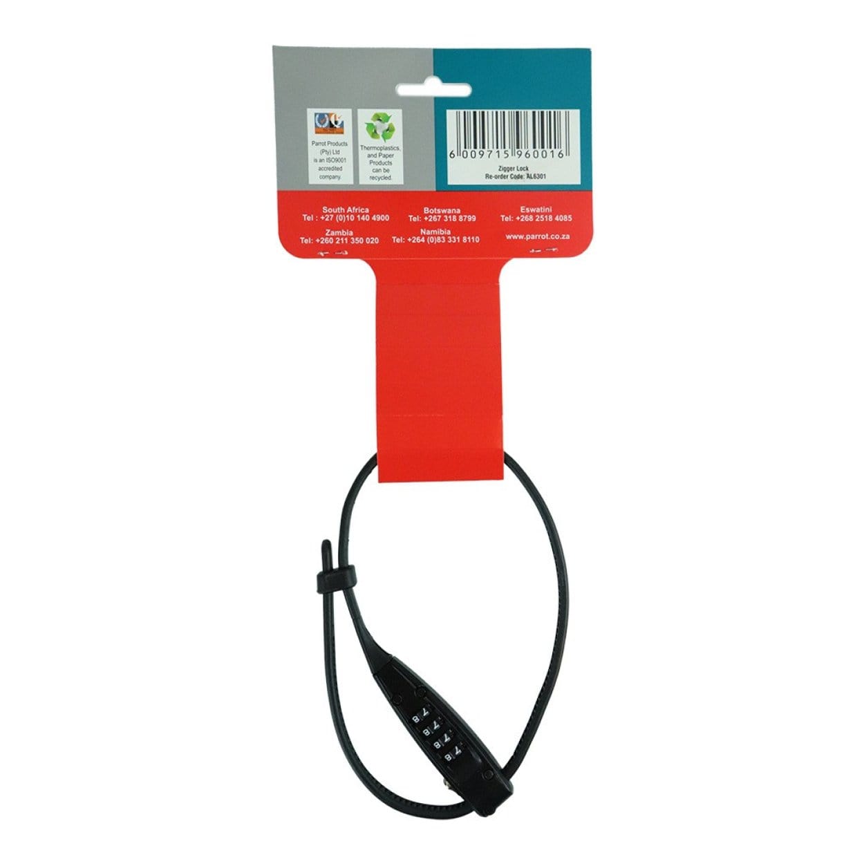 Parrot Single-loop Zigger Lock AL6301 – FirstShop