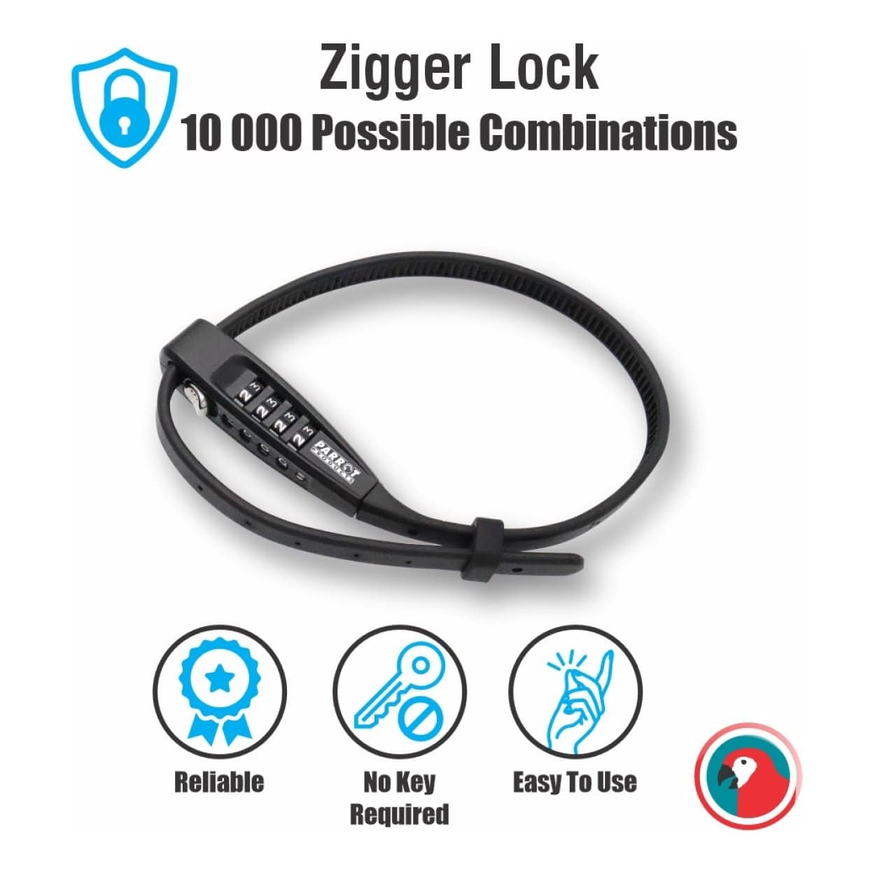 Parrot Single-loop Zigger Lock AL6301 – FirstShop