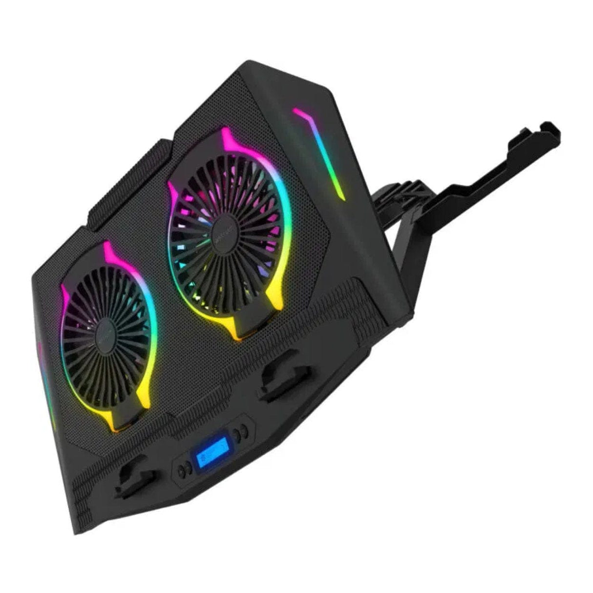 Astrum LCP172 17-inch Notebook Cooler with RGB Dual Fans Black ALCP172B