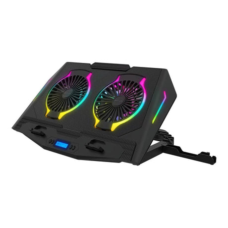Astrum LCP172 17-inch Notebook Cooler with RGB Dual Fans Black ALCP172B
