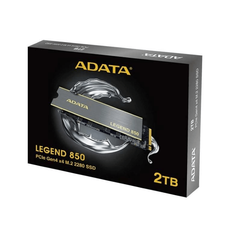 ADATA Legend 850 2TB M.2 PCI Express 4.0 NVMe Internal SSD ALEG-850-2TCS