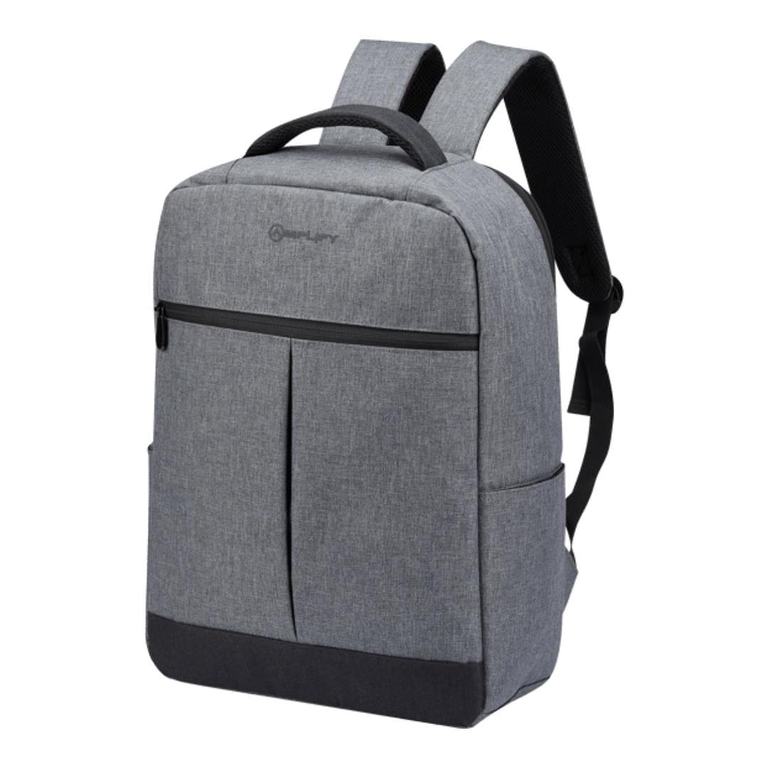 Amplify Ingwe 15.6-inch Notebook Backpack Black and Charcoal AM-10010-BKCH