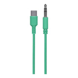 Amplify Kids Adventure Auxiliary Headphone Green and Pink AM-10903-MT