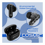 Amplify Cosmic Series ANC Wireless Earbuds Black AM-1092-BK