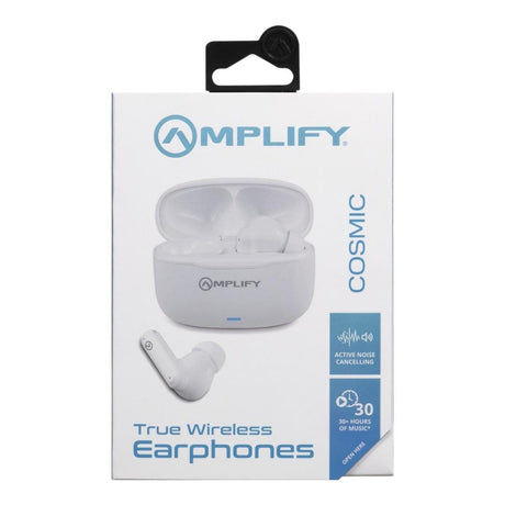 Amplify Cosmic Series ANC Wireless Earbuds White AM-1092-WT