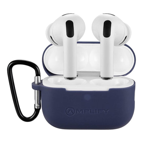 Amplify Note X3 Series TWS Earphone White Case with Blue Cover AM-1123-WTBL(V2)