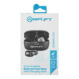 Amplify Zodiac 2.0 Series TWS Earphones with Charging Case Black AM-1124-BK(V2)