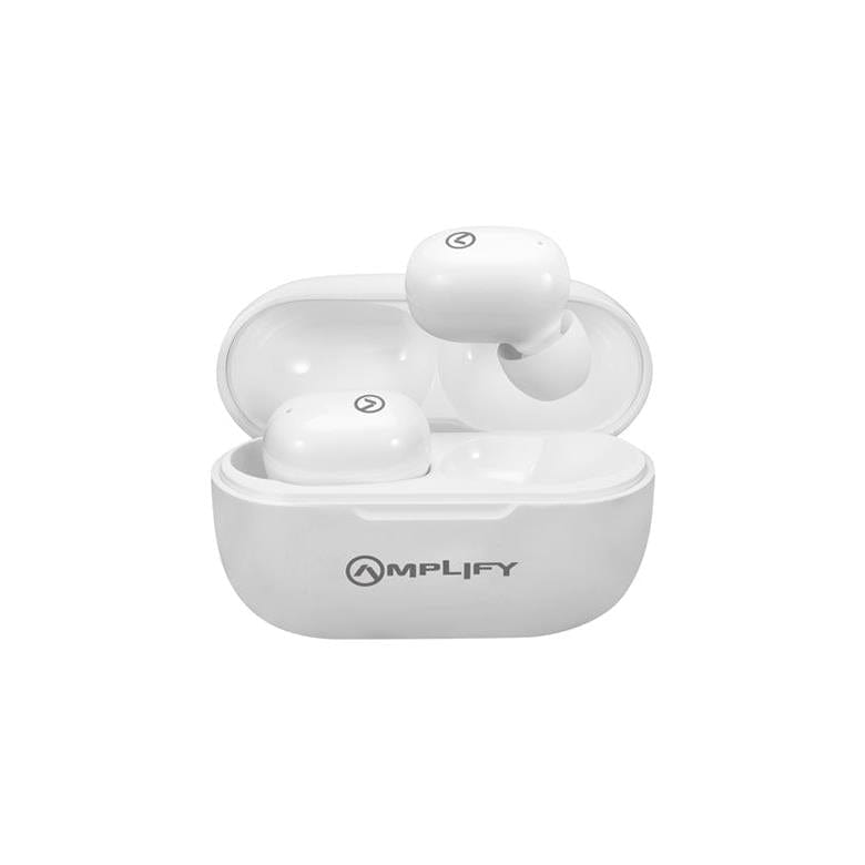 Amplify Zodiac Series TWS Earphones with Charging Case White AM-1124-WT