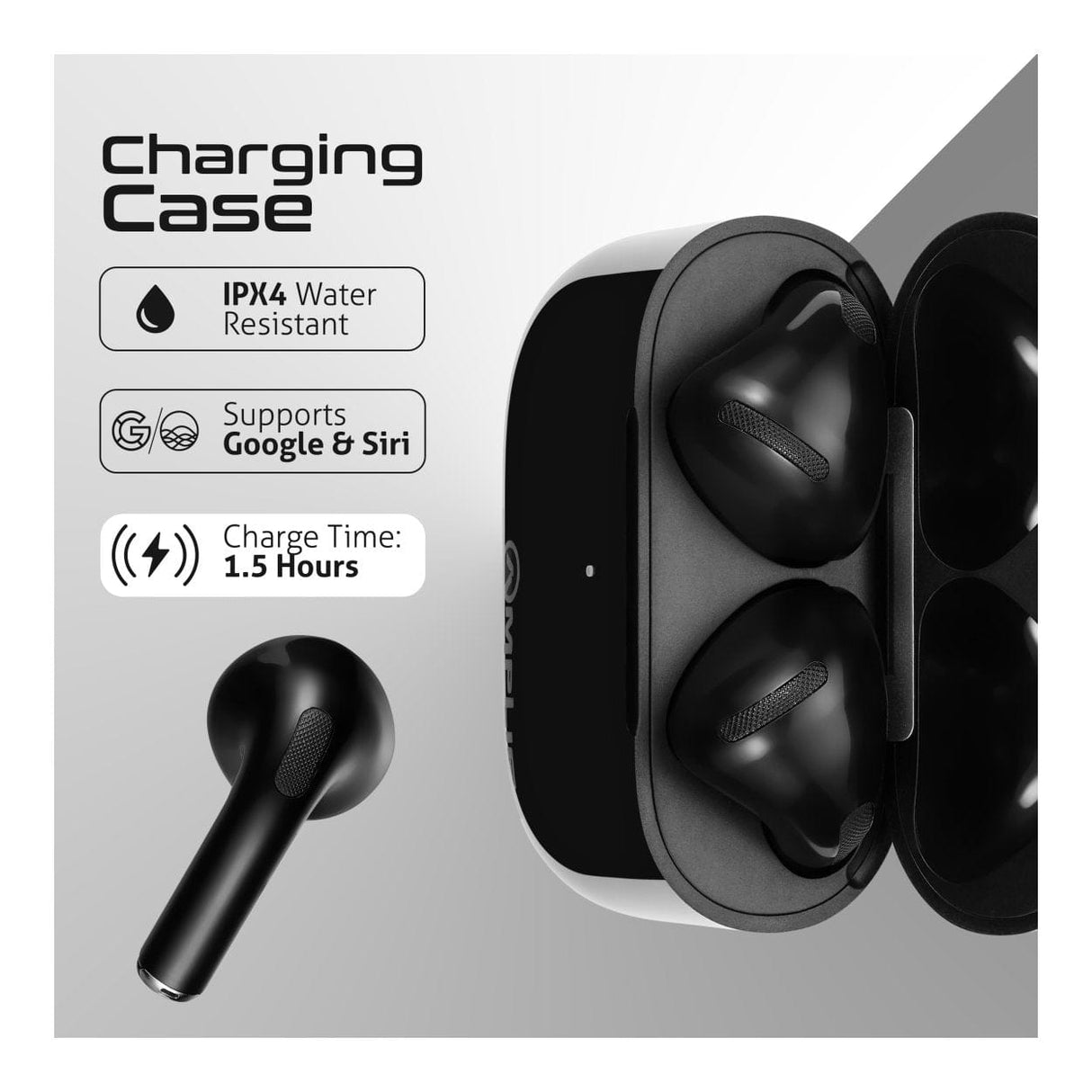 Amplify Astro 2 Series Wireless Earbuds Black AM-1125-BK(V2)