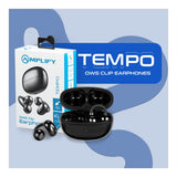 Amplify Tempo Series OWS Clip Earphone Black AM-1154-BK