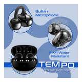 Amplify Tempo Series OWS Clip Earphone Black AM-1154-BK