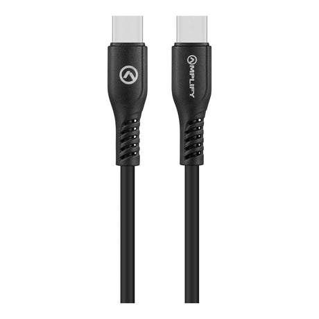 Amplify CoreCharge Male to Male Type-C Cable 1.2m Black AM-20011-BK