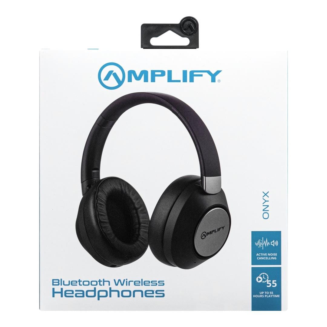Amplify Onyx ANC Wireless Headset Black AM-2108-BK